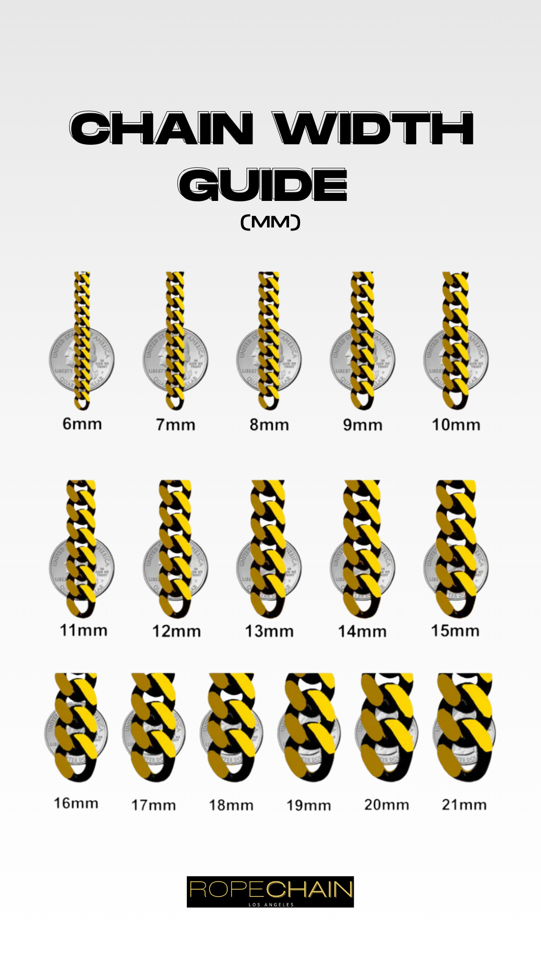 gold chain guide