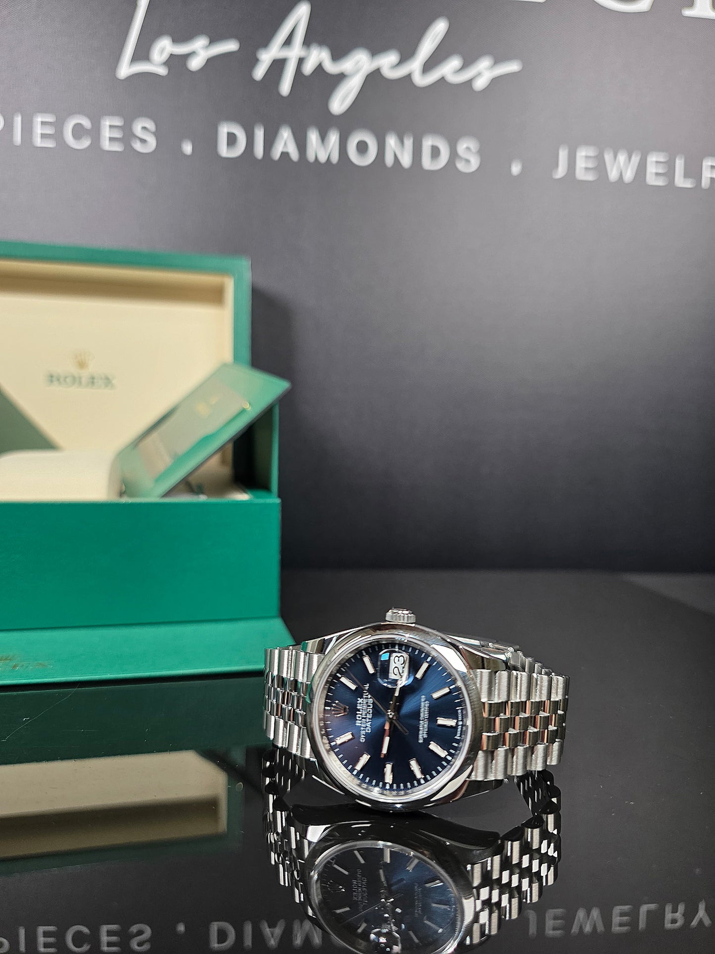 datejust 36 blue dial