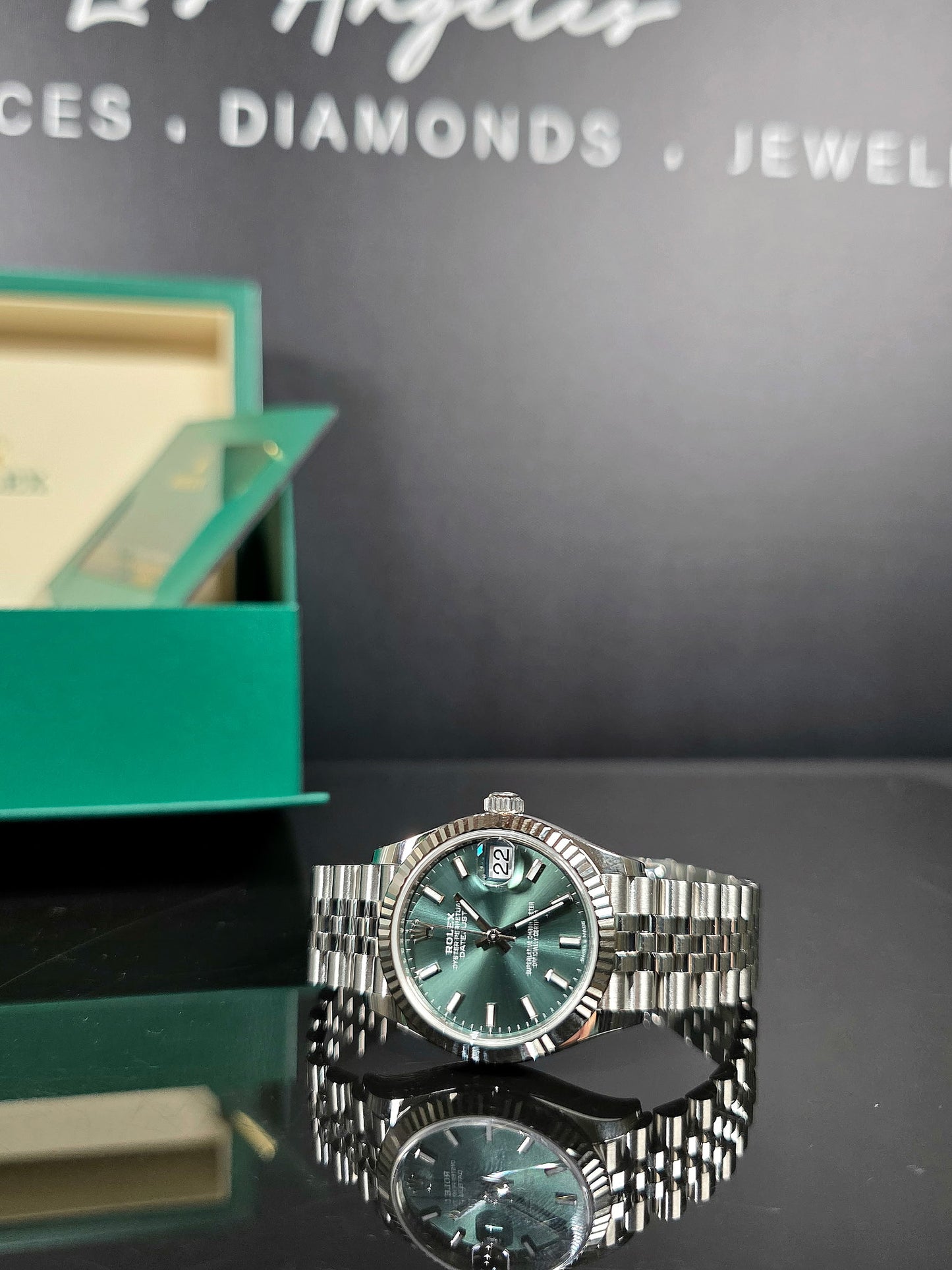 mintgreen dial rolex