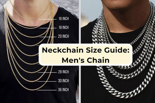 Neckchain Size Guide: Find the Perfect Length Men's Chain
