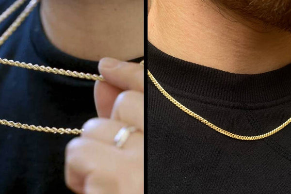 Solid vs Hollow Rope Chain: What Is the Real Difference?