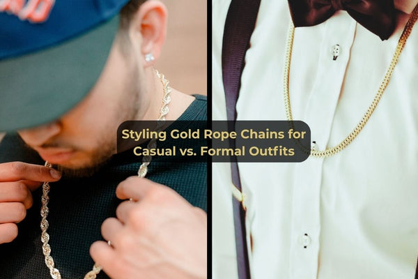 Styling Gold Rope Chains for Casual vs. Formal Outfits