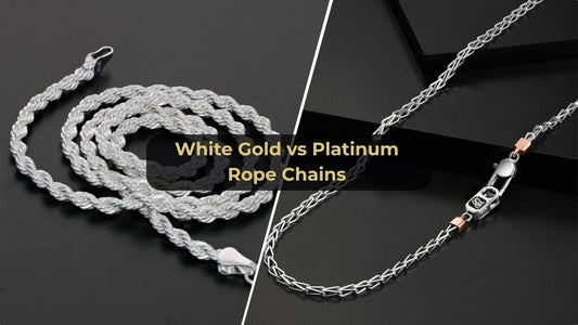White Gold vs Platinum Rope Chains: Which Material Works Best?