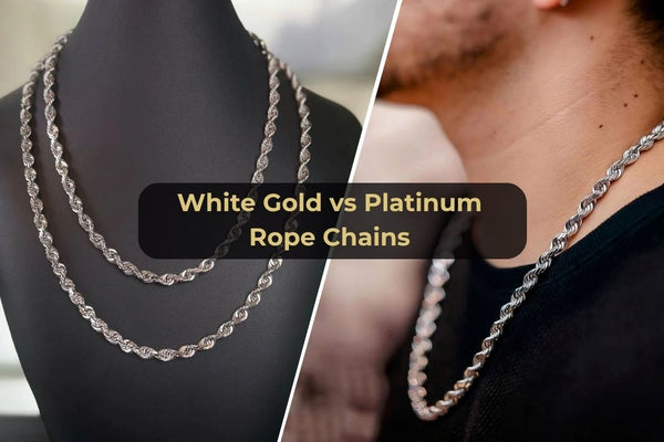 White Gold vs Platinum Rope Chains: Which Material Works Best?