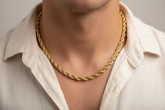 The Psychology of Gold: Why a Solid Rope Chain Signals Power Before You Speak