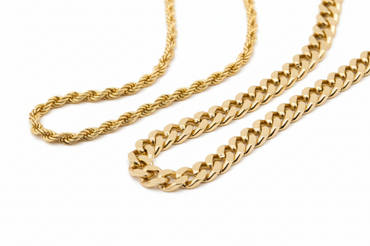Rope Chain vs Cuban Link
