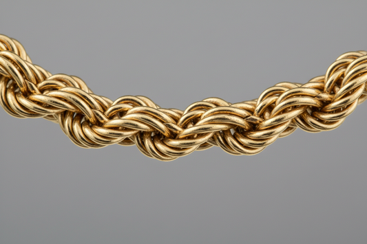 The Engineering Behind the Rope Chain: Why Its Twisted Structure Makes It One of the Strongest Gold Chains Ever Designed