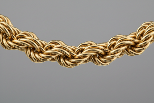 The Engineering Behind the Rope Chain: Why Its Twisted Structure Makes It One of the Strongest Gold Chains Ever Designed