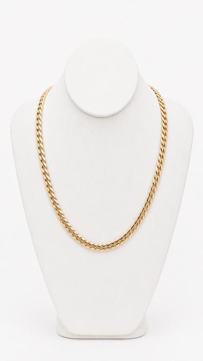 (8MM) 14K Miami Cuban Chain