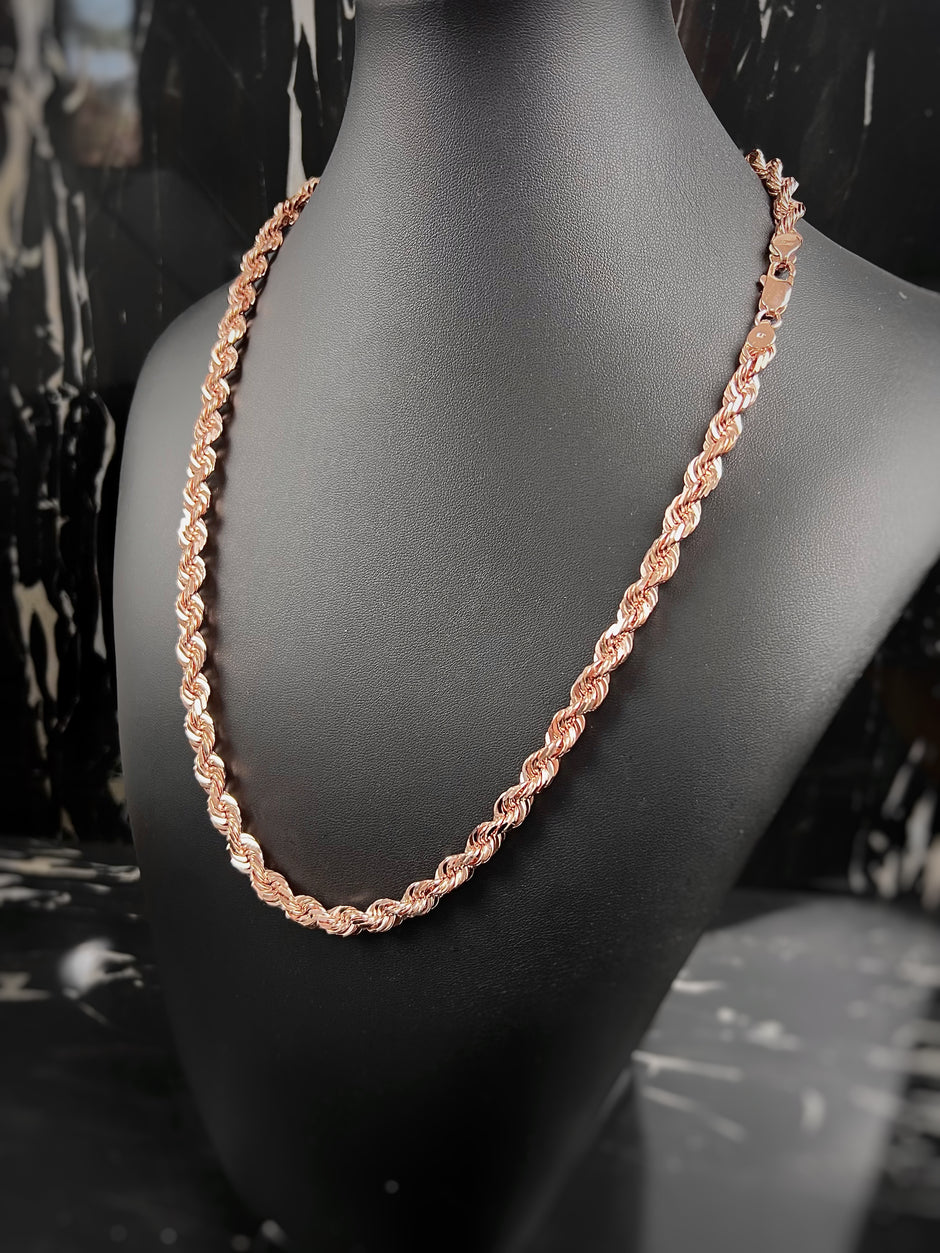 Products | Buy Men’s Solid Thick Diamond Cut Rope Chains Online ...